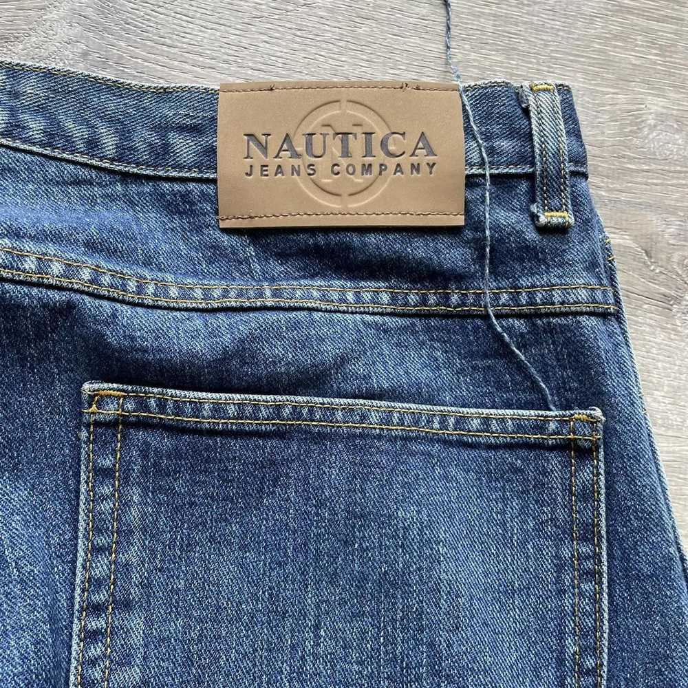 Nautica × Streetwear × Vintage Vintage Y2K Blue N… - image 3