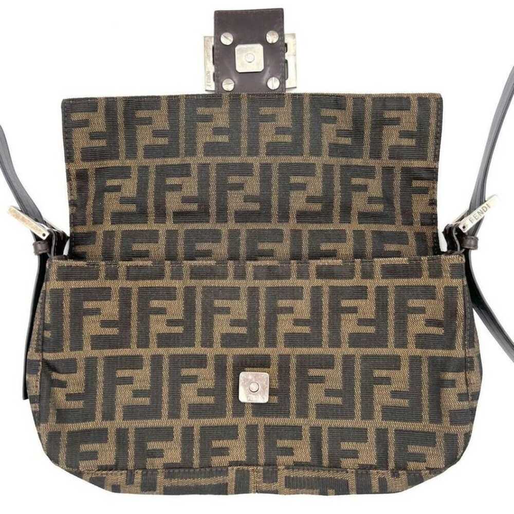 Fendi Mamma Baguette cloth handbag - image 3