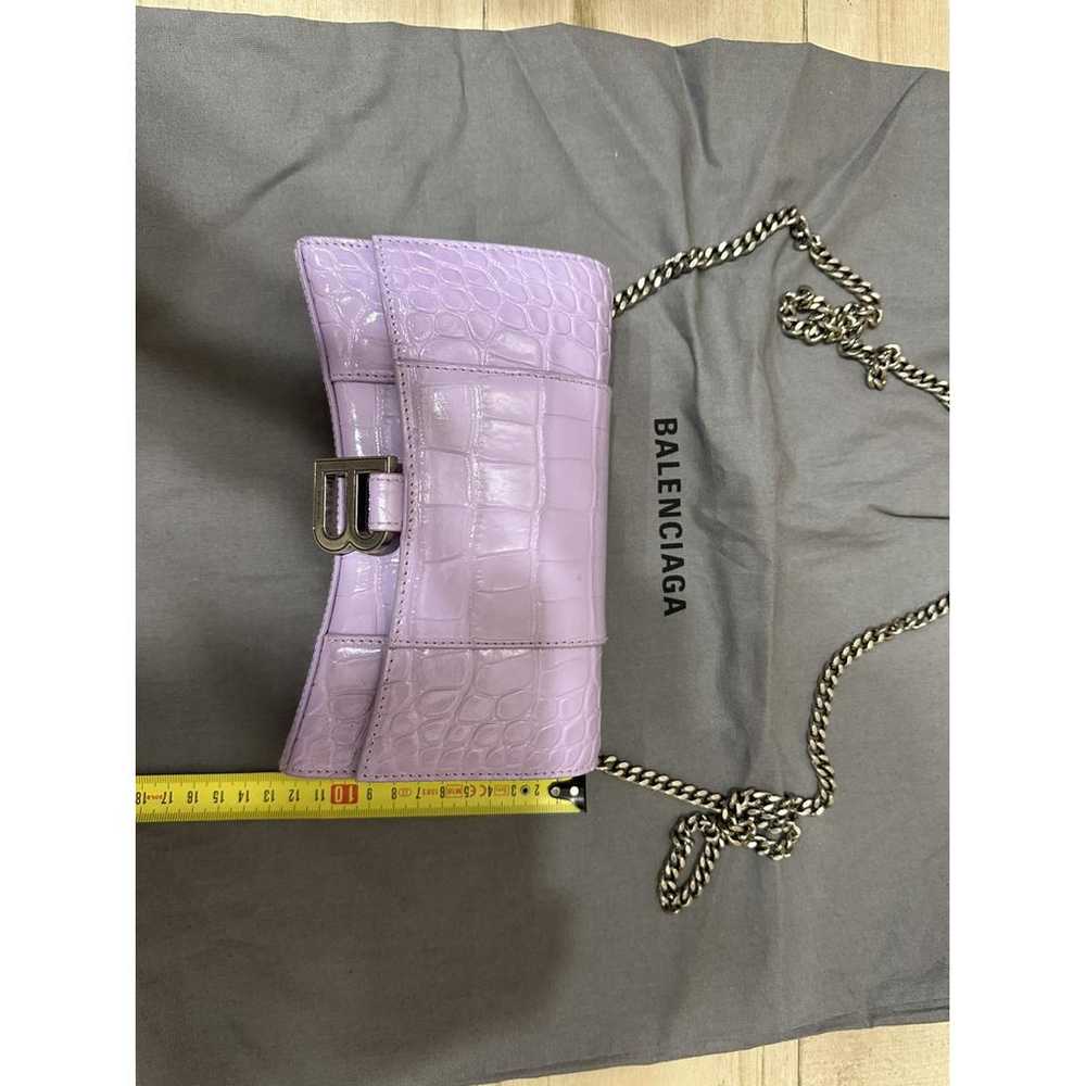 Balenciaga Hourglass leather crossbody bag - image 4