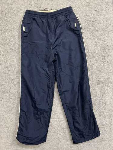 Gap Vintage GAP Track Pants Blue Ankles Nylon Lin… - image 1