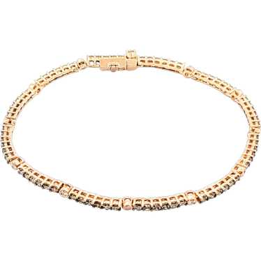 2.50ctw Diamond LeVian Bracelet In Rose Gold - image 1