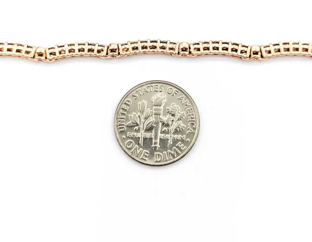 2.50ctw Diamond LeVian Bracelet In Rose Gold - image 4
