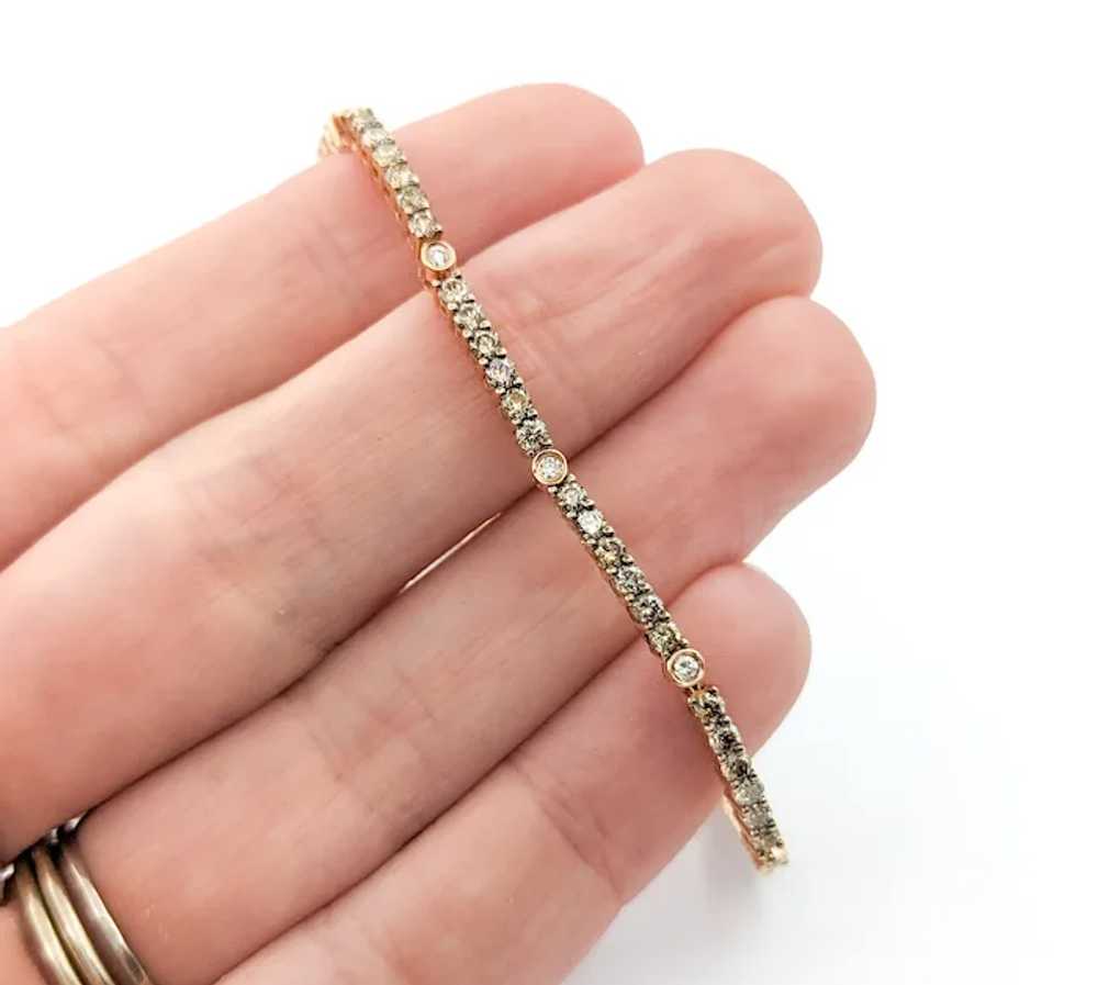 2.50ctw Diamond LeVian Bracelet In Rose Gold - image 7