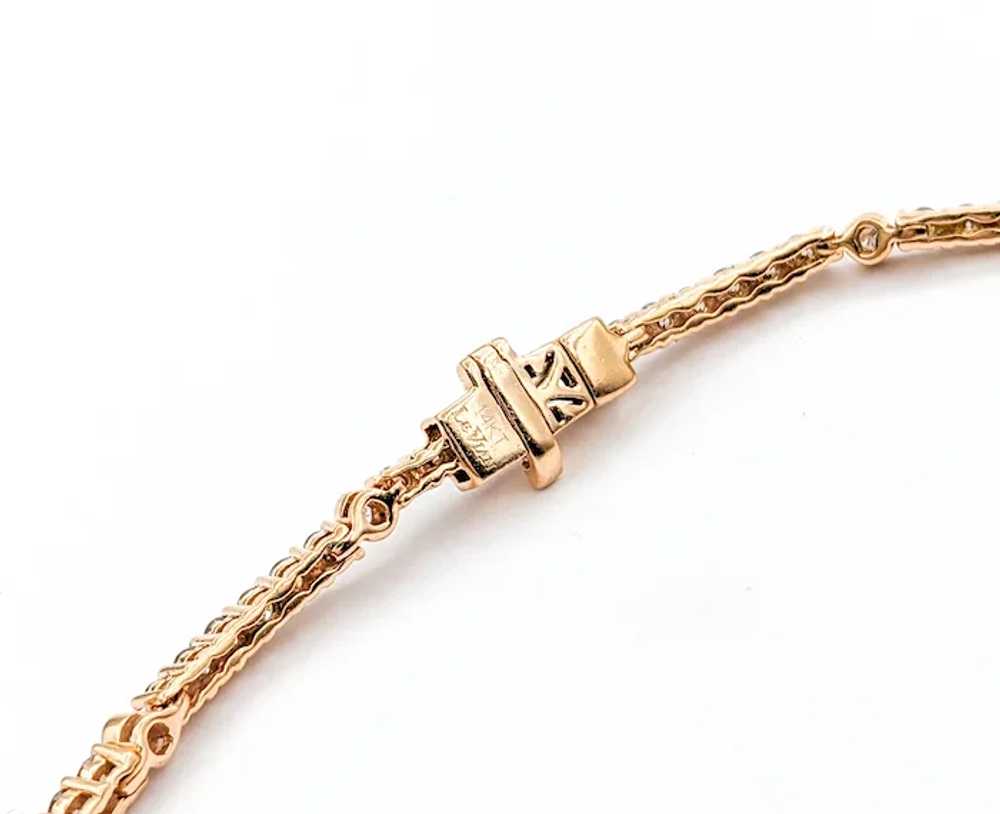 2.50ctw Diamond LeVian Bracelet In Rose Gold - image 9