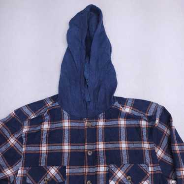 Burnside Burnside Casual Button Up Hoodie Men Size