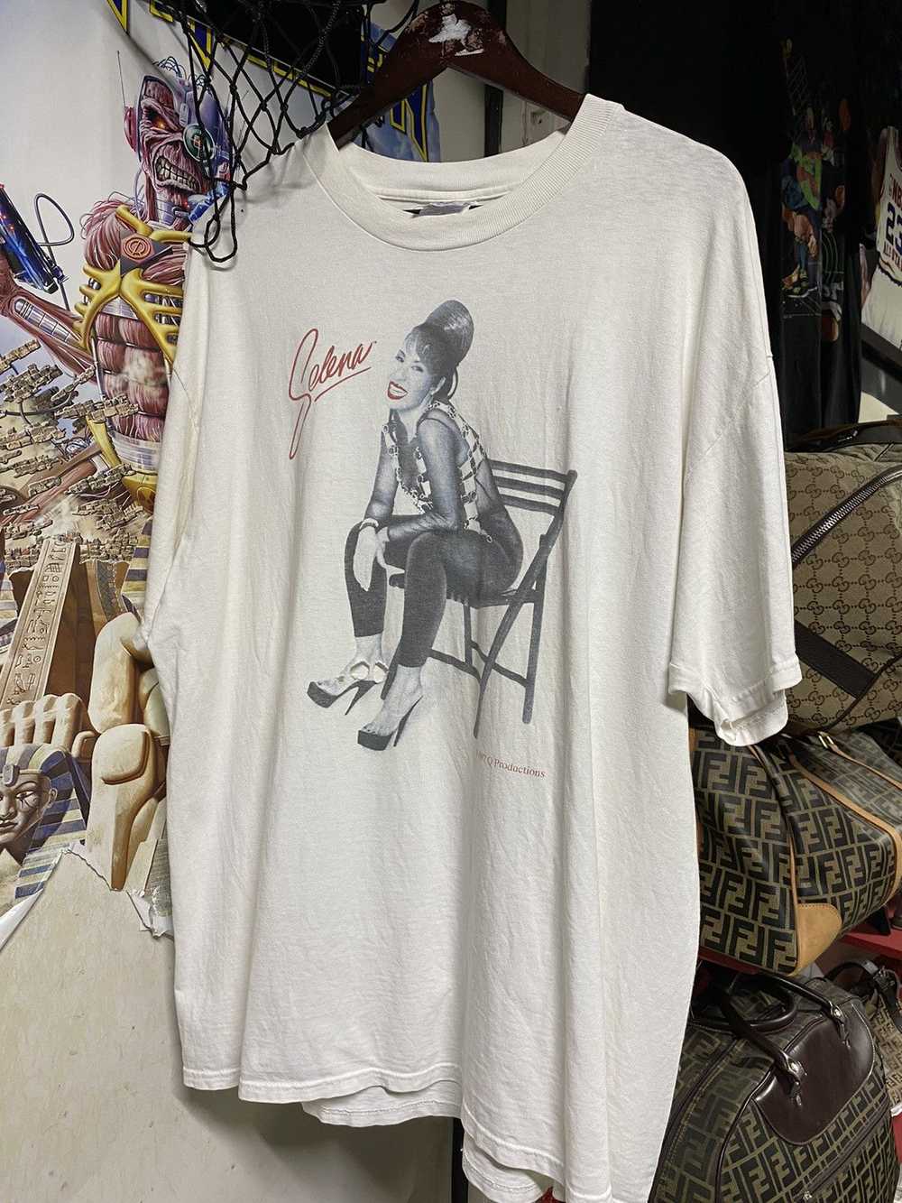 Vintage 90’s Vintage Selena Memorial Shirt XLarge - image 2