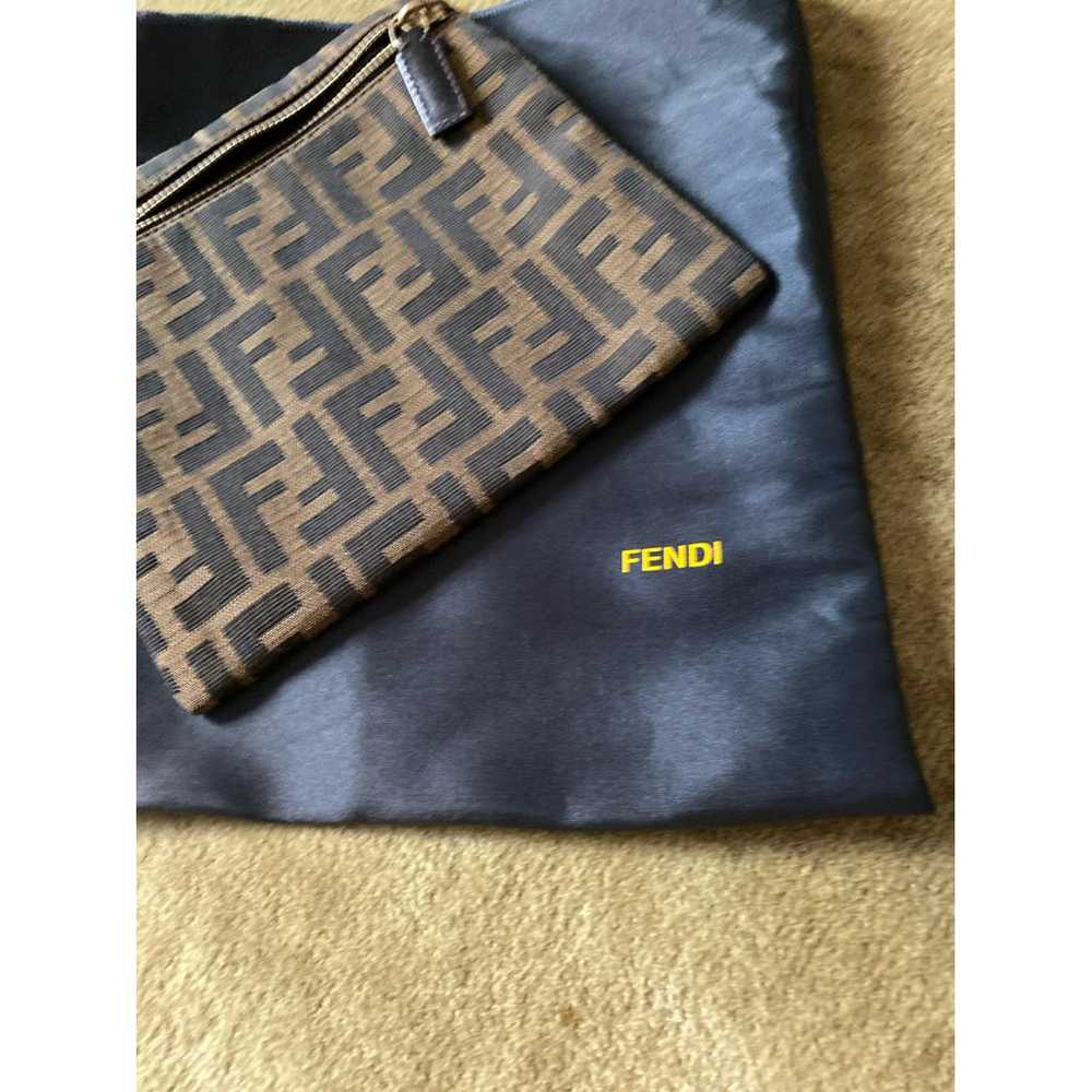 Fendi Ff leather clutch bag - image 4