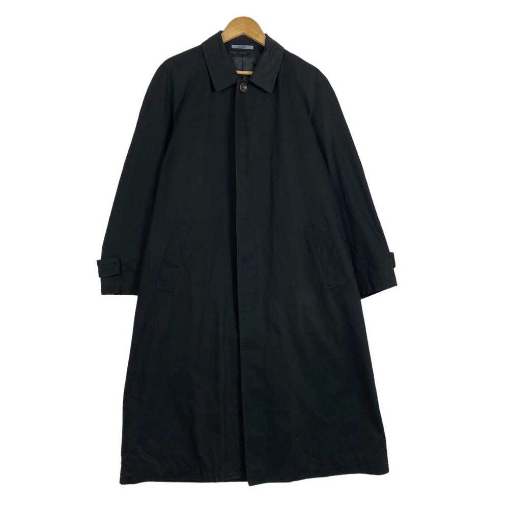 Japanese Brand × Kenzo Kenzo black trenchcoat - image 3