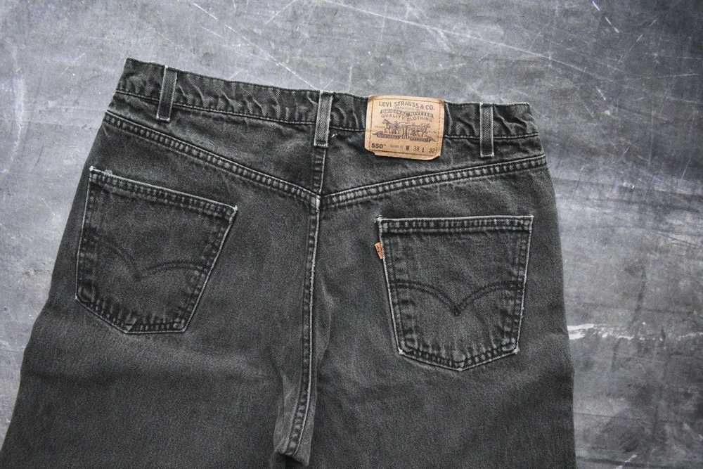 Levi's × Vintage Vintage 90s Levi’s 550 Denim (38… - image 4