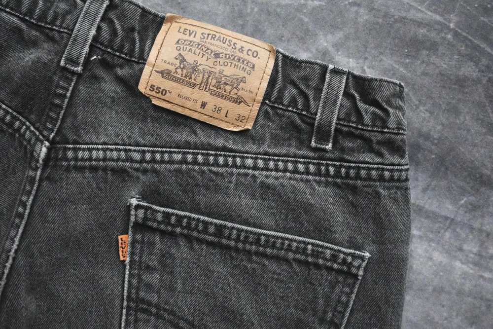 Levi's × Vintage Vintage 90s Levi’s 550 Denim (38… - image 5