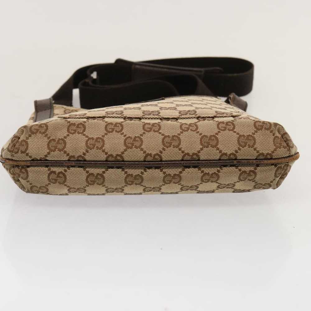 Gucci GUCCI GG Canvas Shoulder Bag Beige 122793 A… - image 5