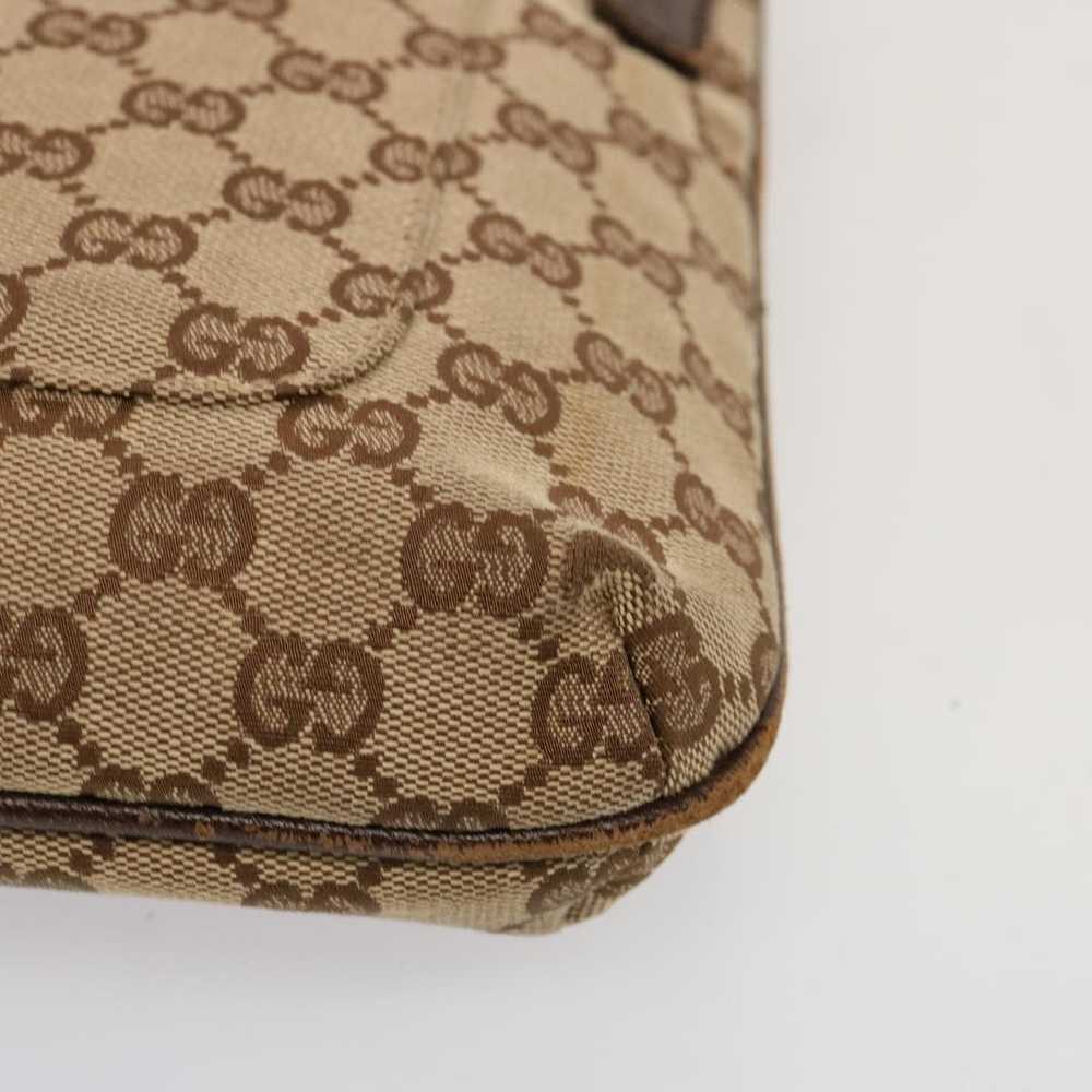 Gucci GUCCI GG Canvas Shoulder Bag Beige 122793 A… - image 9