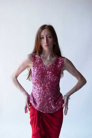 Y2K Sequin Tank | Rossella Goldschmied