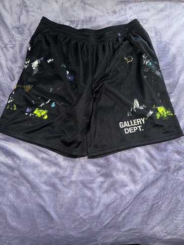 Gallery Dept. Paint splatter gym shorts