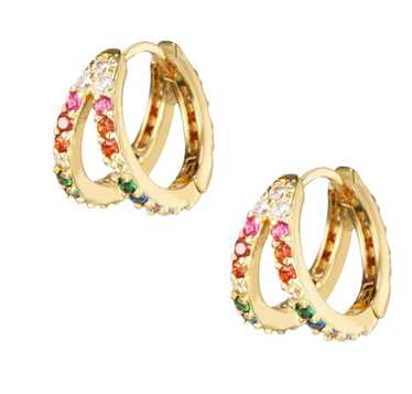 Product Details MeMe London Bonita Hoop Earrings - image 1