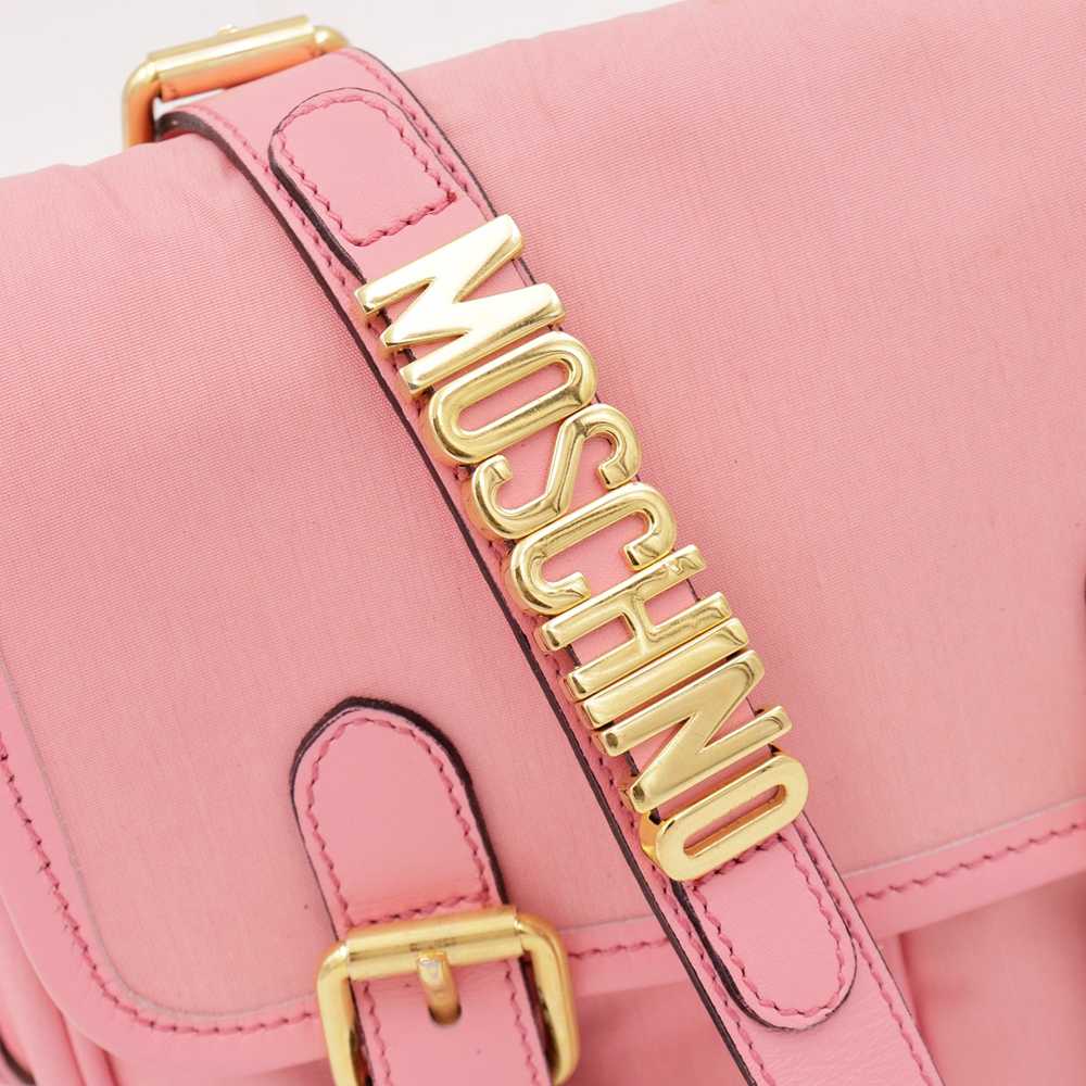 Vintage Moschino Redwall Pink Satchel Style Cross… - image 7