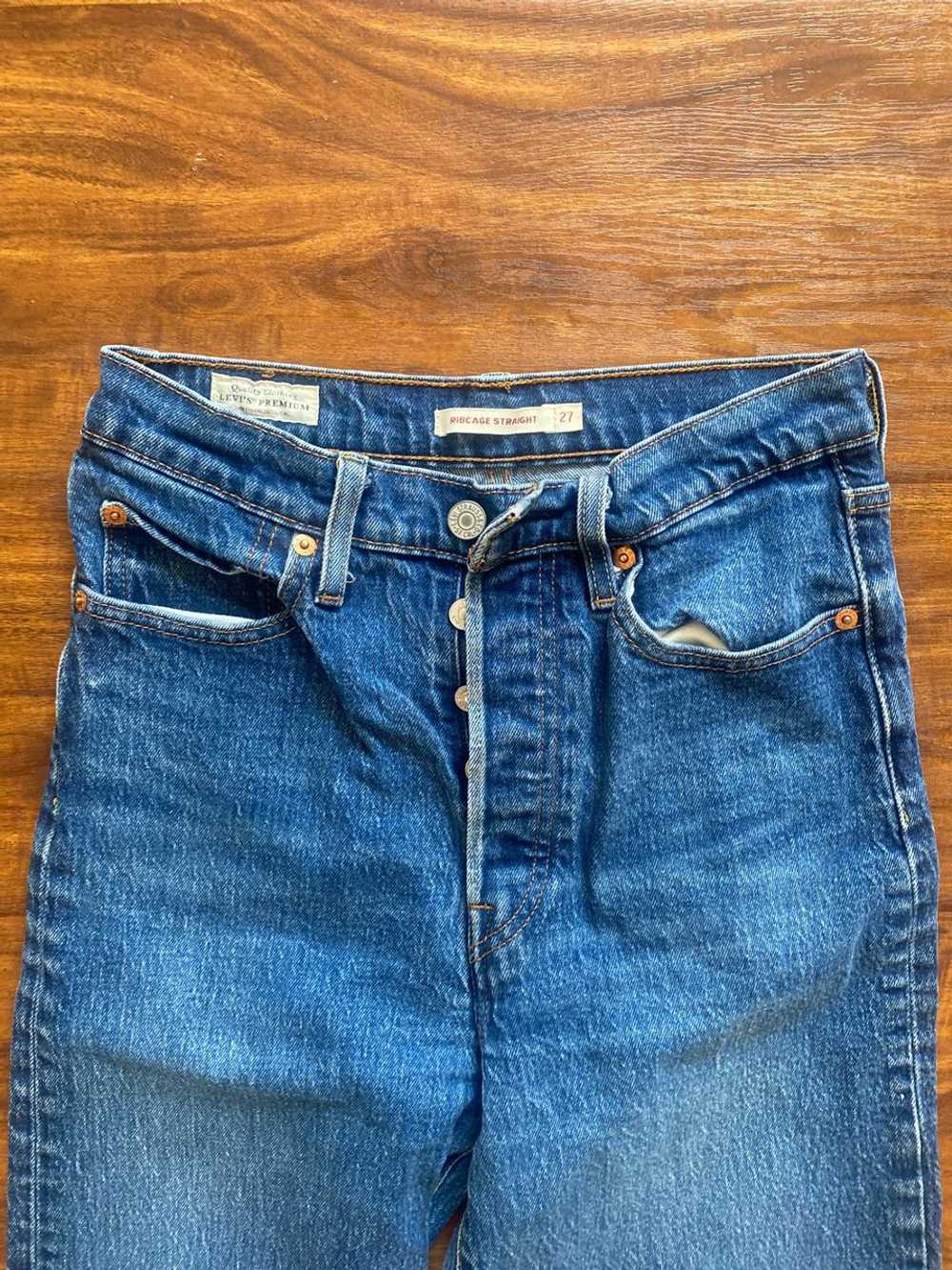 LEVI'S Ribcage straight (27") | Used, Secondhand,… - image 2