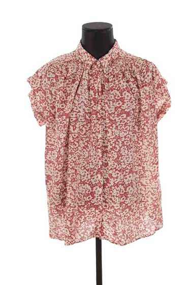 Circular Clothing Blouse en coton Hod rouge. Matiè