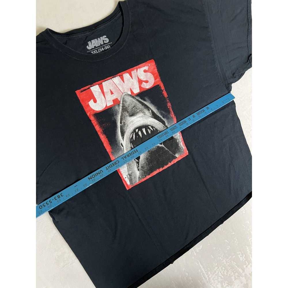 Vintage Jaws Movie T-Shirt Size 3XL Black Vintage… - image 2