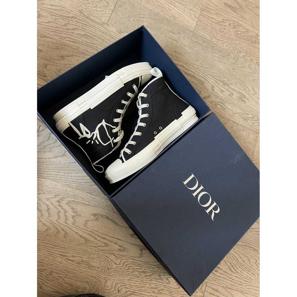 Dior Homme Cloth high trainers - image 2