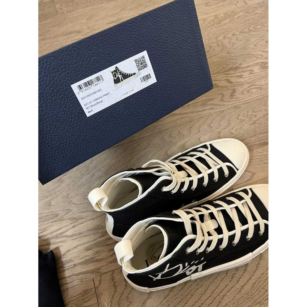 Dior Homme Cloth high trainers - image 5
