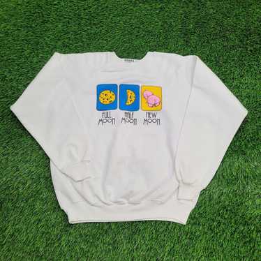 Hanes Vintage Funny Baby Sweatshirt Womens XL 21x2