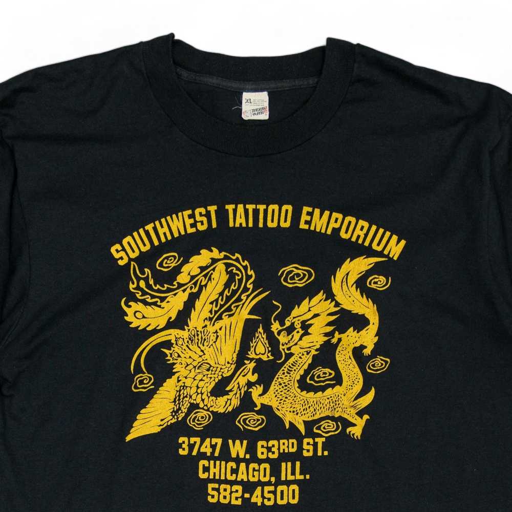 Vintage SINGLE STITCH SOUTHWEST TATTOO EMPORIUM T… - image 2