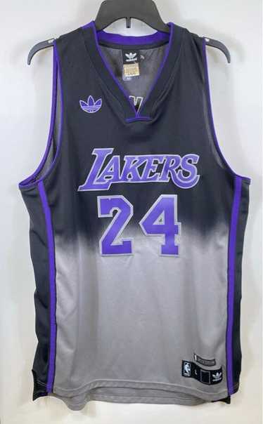 Adidas Men Black LA Lakers Kobe Bryant #24 Jersey 