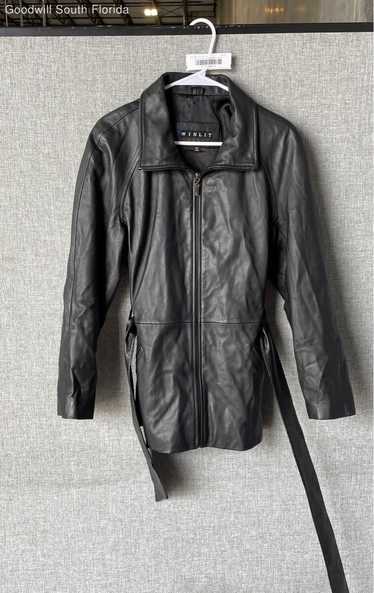 Winlit Leather Womens Jacket Size M