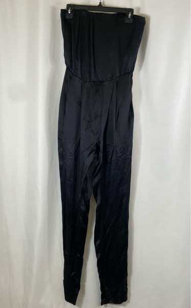 GUCCI Black Silk Jumpsuit - Size 40