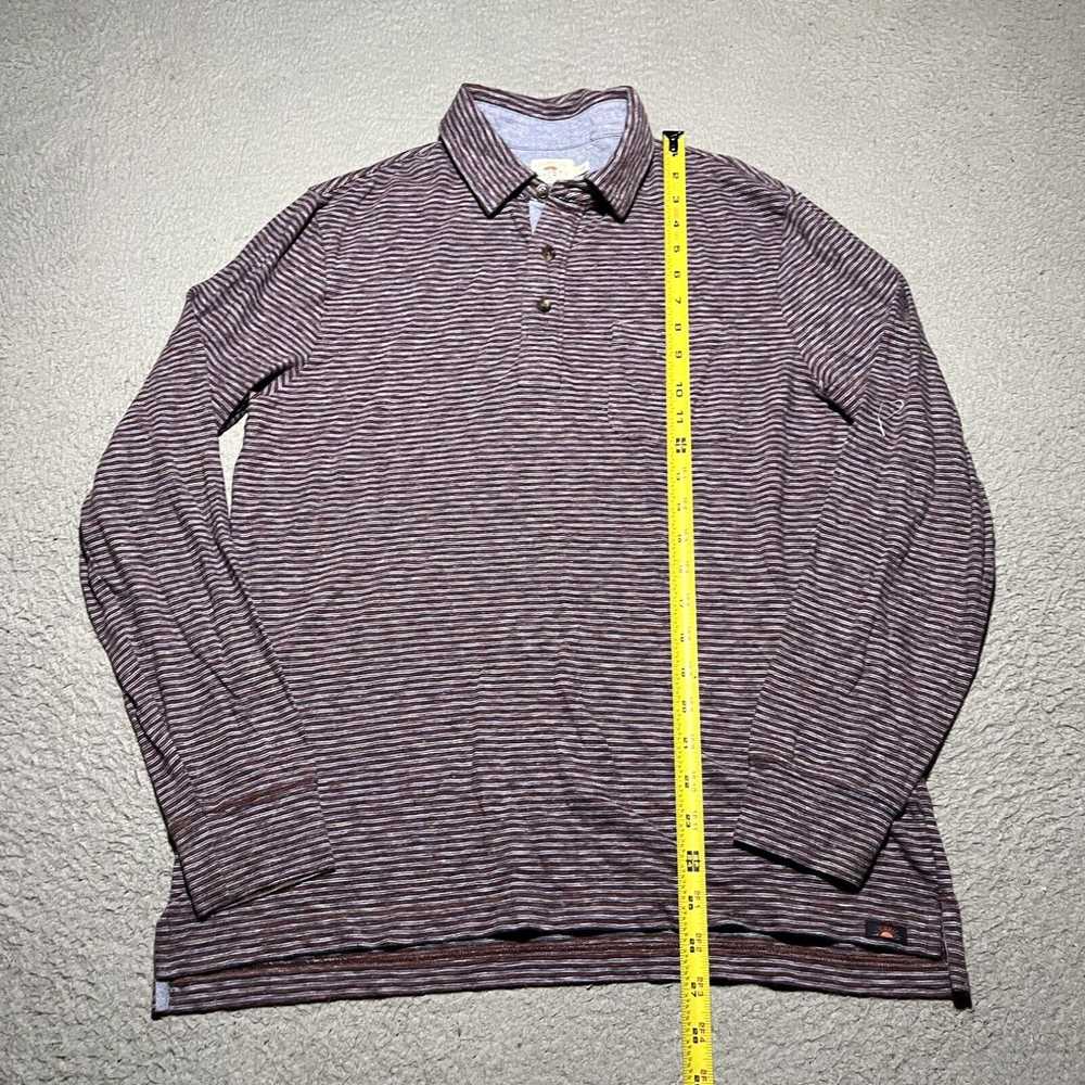 Faherty Faherty Polo Shirt Mens Small Stripe Cott… - image 2
