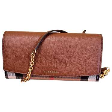 Burberry Leather clutch bag