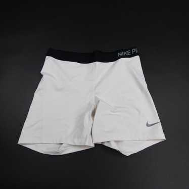 Nike Pro Compression Shorts Women's White Used - image 1