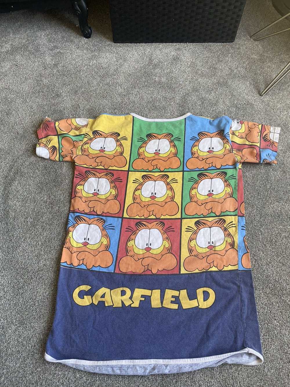 Garfield × Vintage Vintage Garfield mega print sh… - image 2