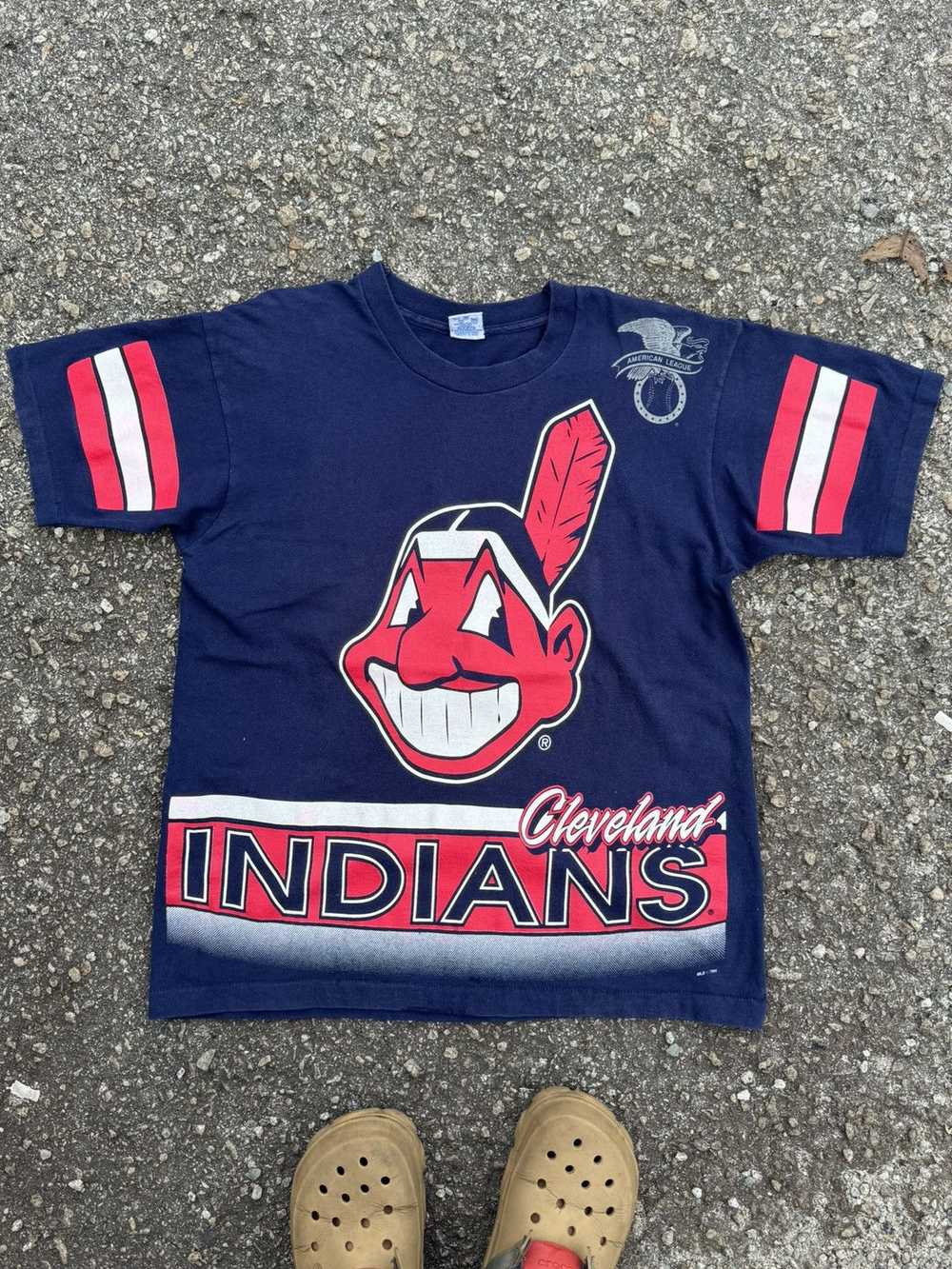 MLB × Vintage Vtg Cleveland ‘Indians’ Guardians M… - image 1