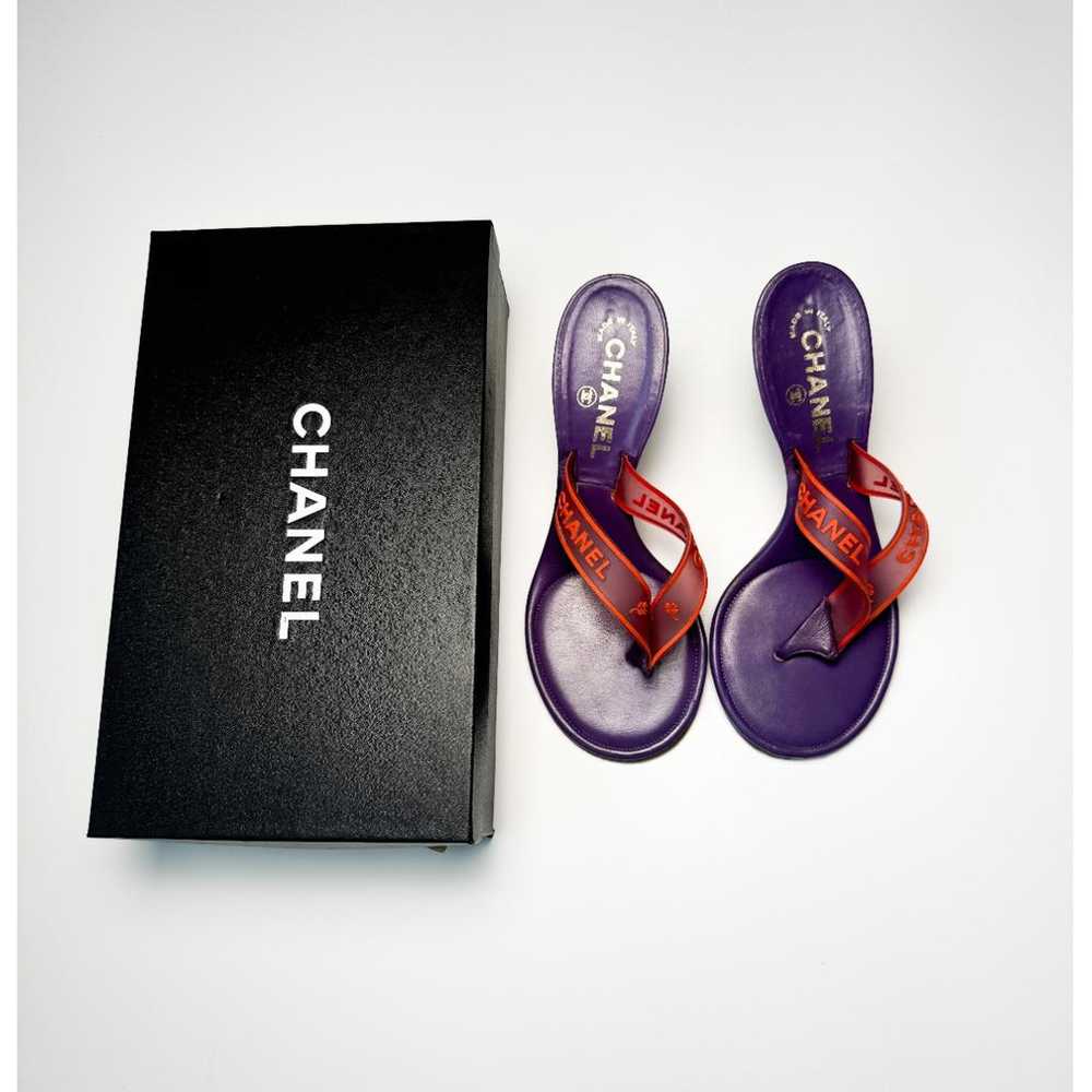 Chanel Flip flops - image 3