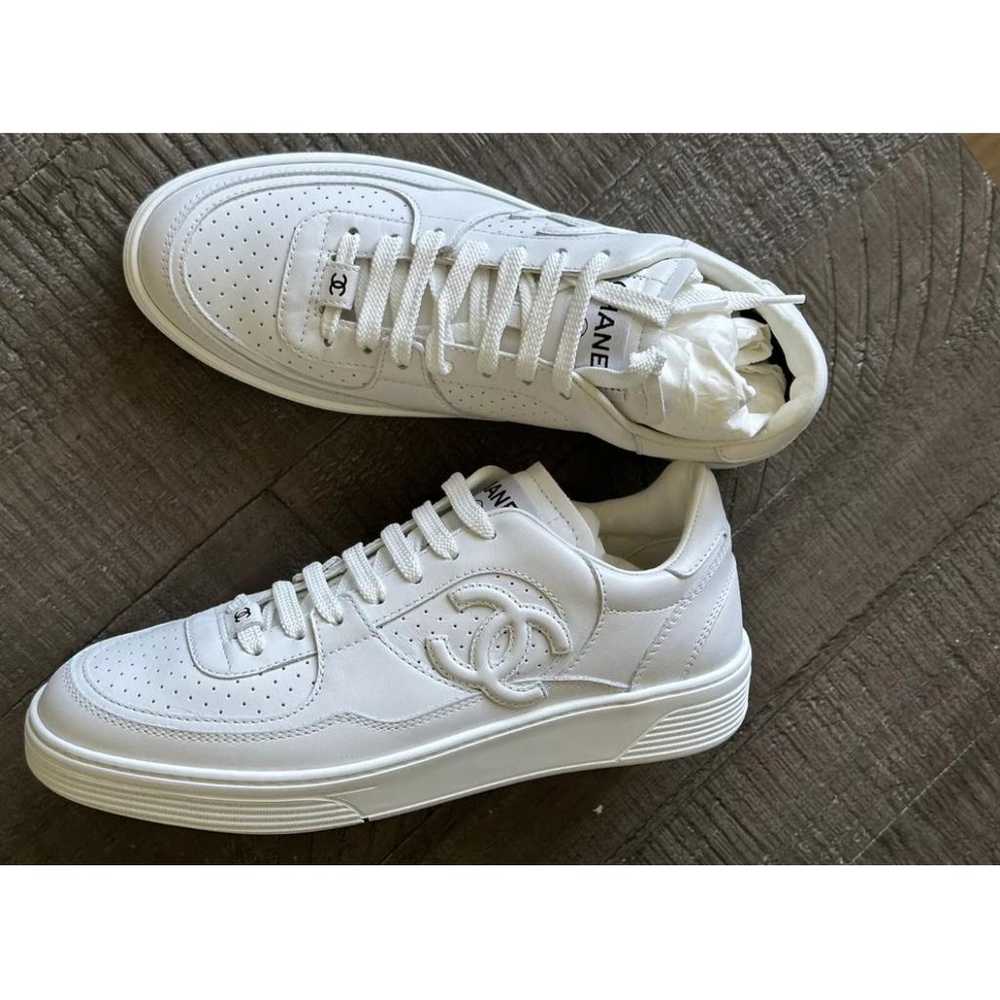 Chanel Leather trainers - image 3