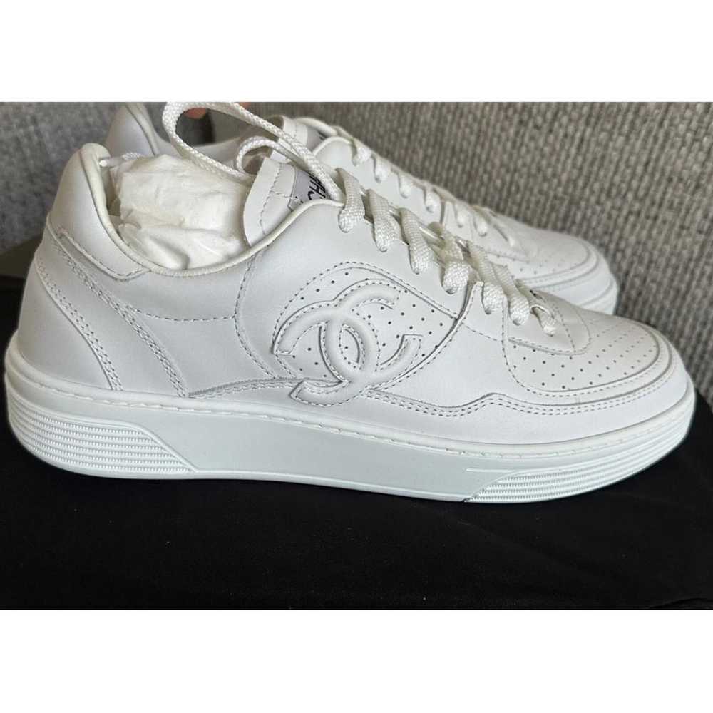 Chanel Leather trainers - image 4