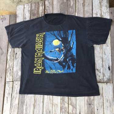 Iron Maiden × Very Rare × Vintage Vintage Faded I… - image 1