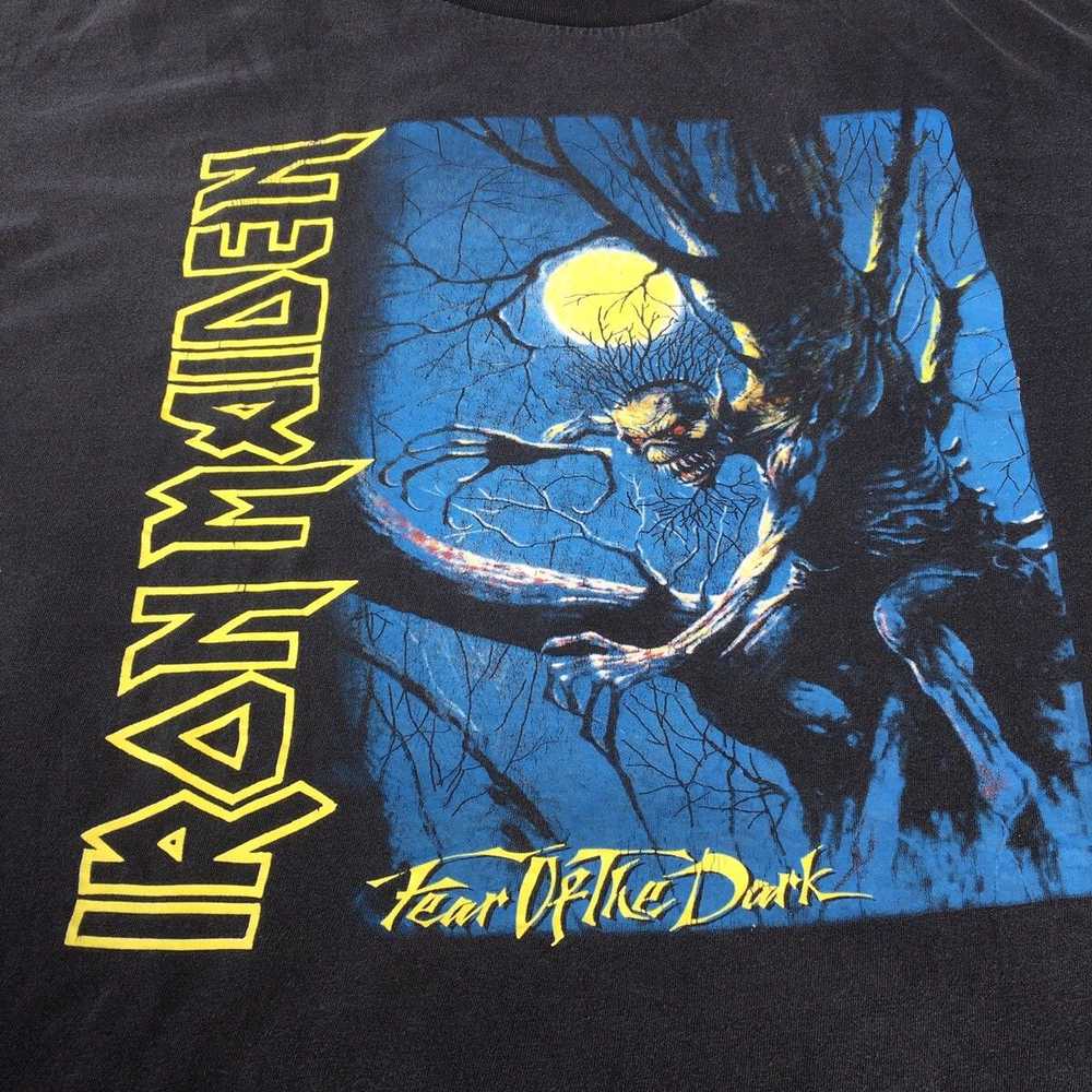 Iron Maiden × Very Rare × Vintage Vintage Faded I… - image 2