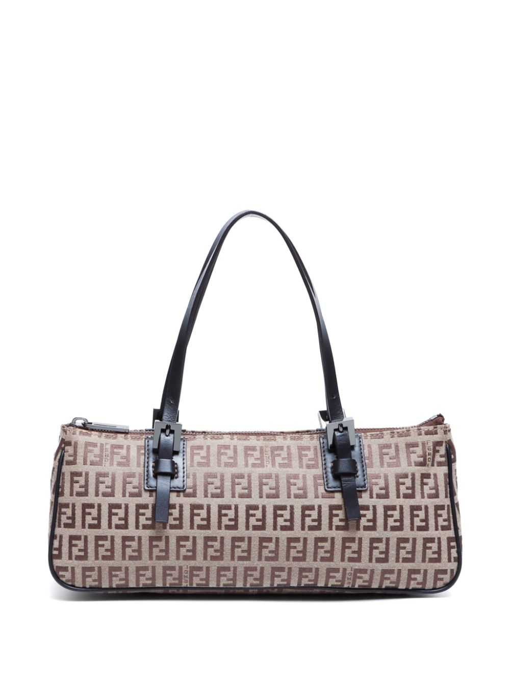 Fendi Pre-Owned Zucchino-print handbag - Brown - image 1