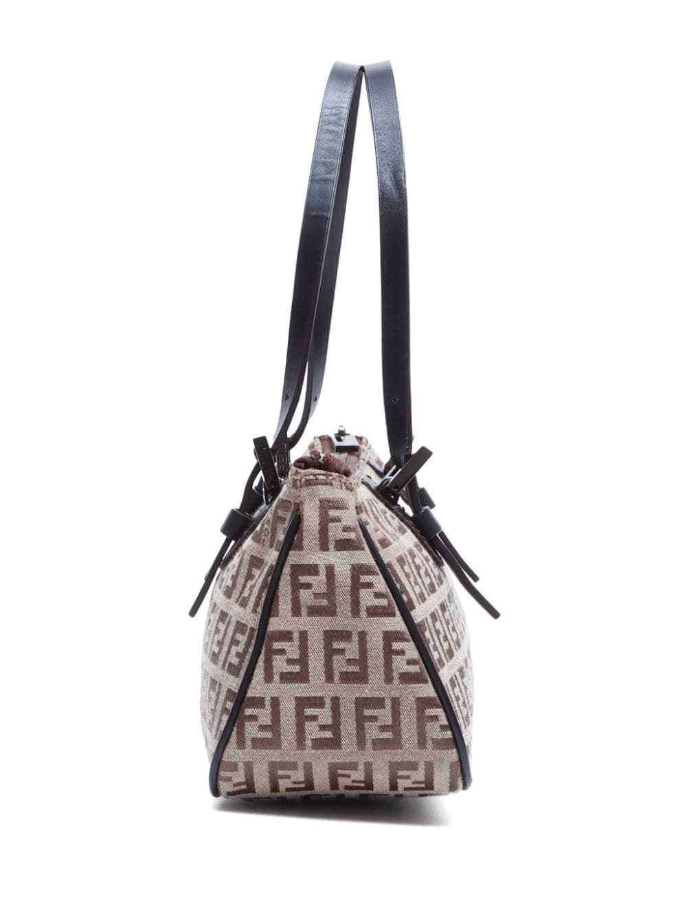 Fendi Pre-Owned Zucchino-print handbag - Brown - image 4