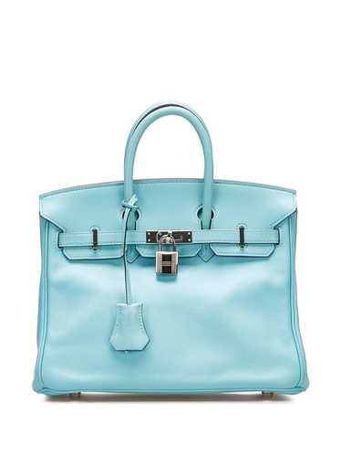 Hermès Pre-Owned 2017 Birkin 25 handbag - Blue