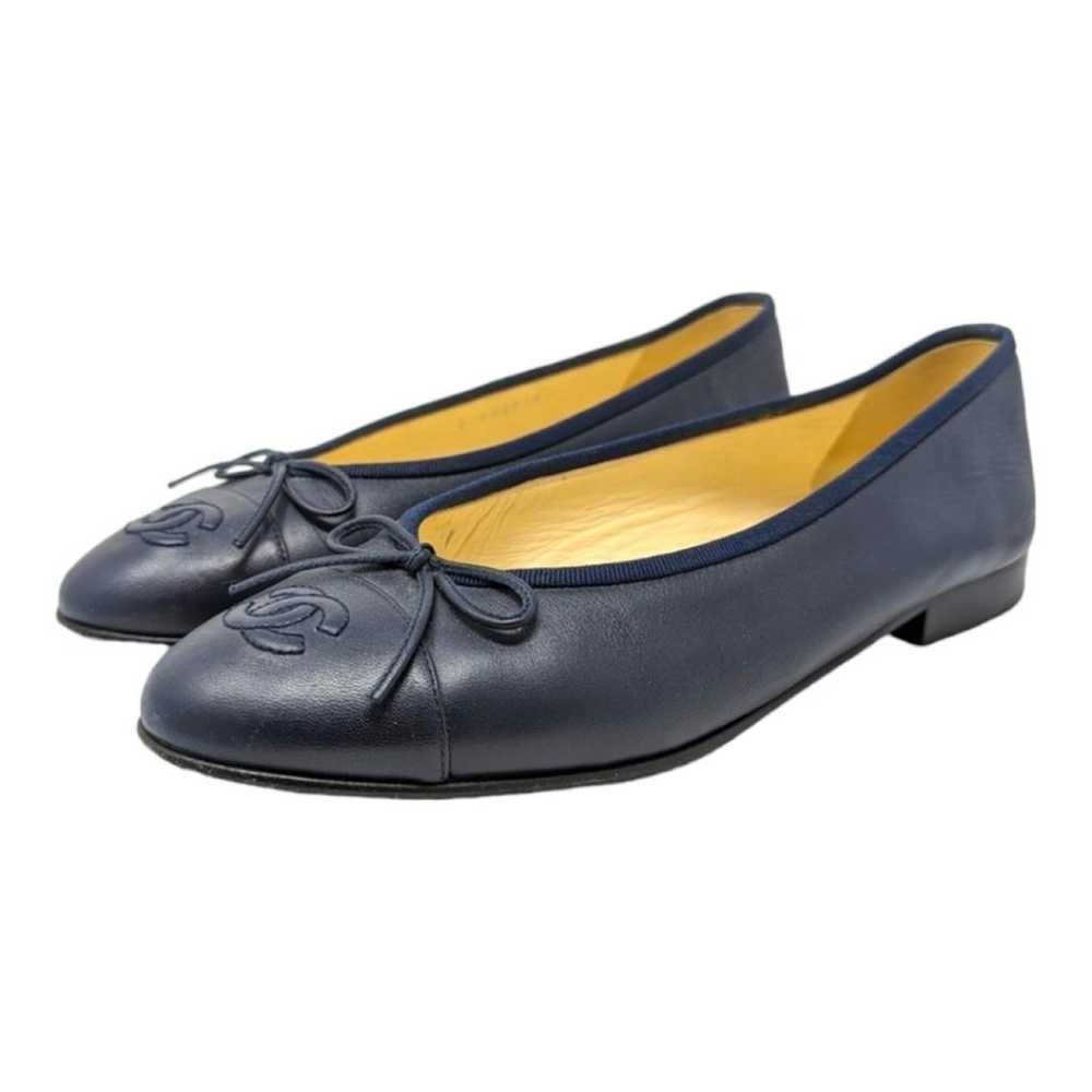 Chanel Leather ballet flats - image 2