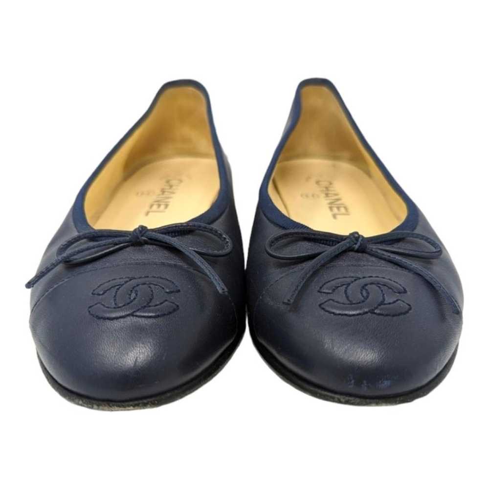 Chanel Leather ballet flats - image 3