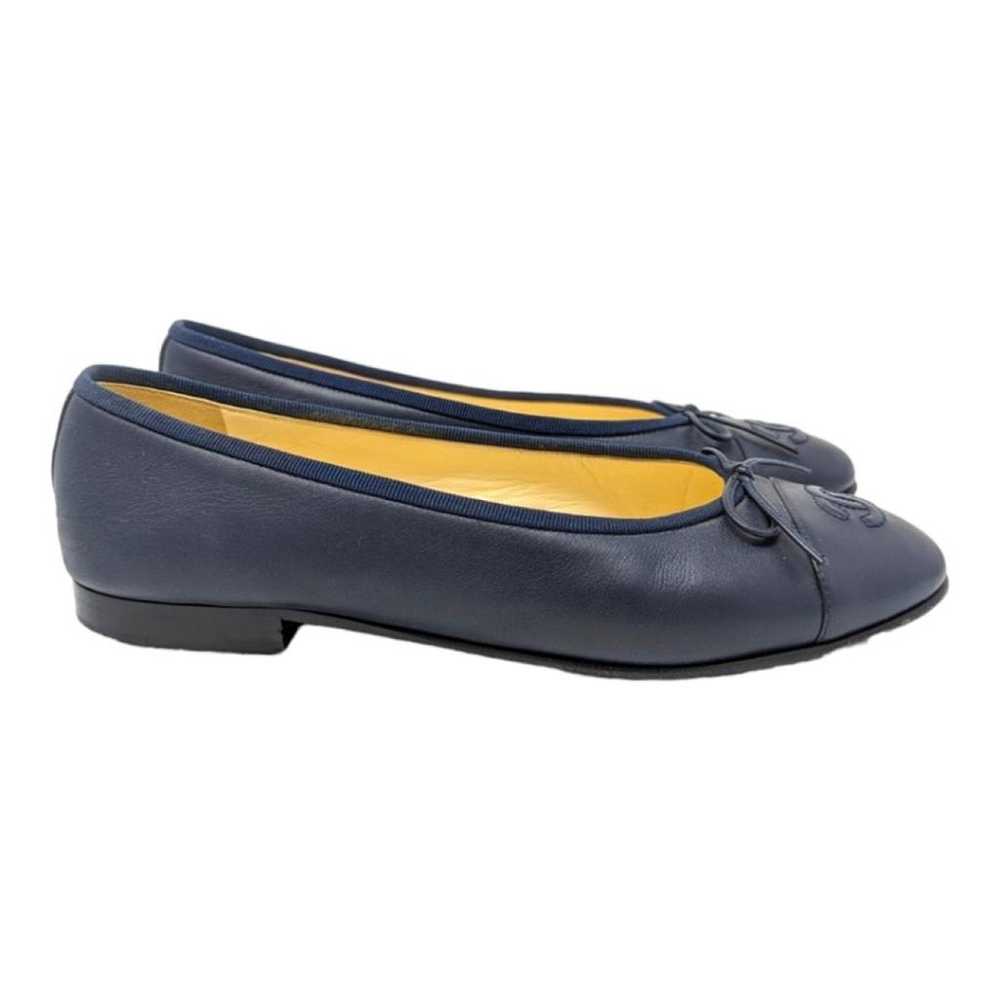 Chanel Leather ballet flats - image 4