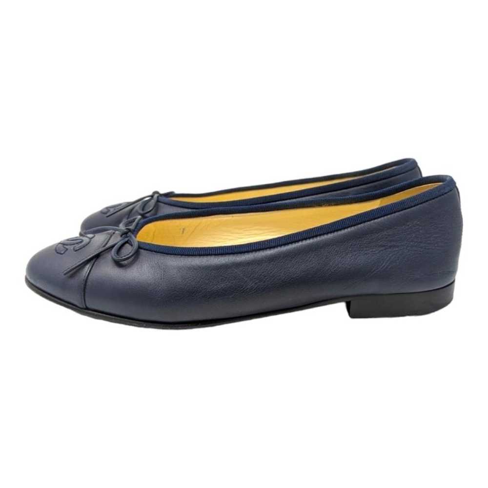 Chanel Leather ballet flats - image 5