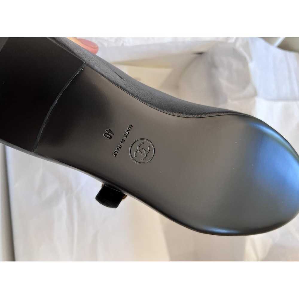Chanel Mary Janes leather ballet flats - image 5