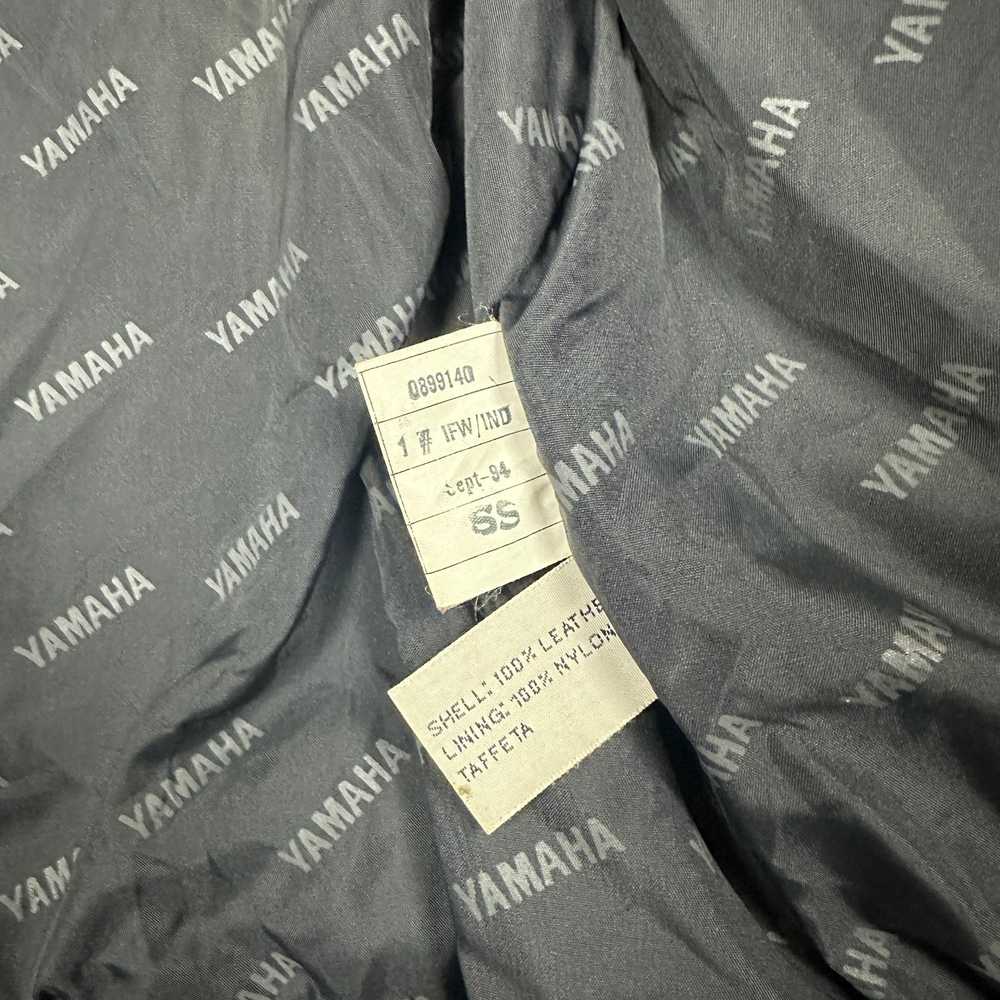 Streetwear × Vintage × Yamaha 90s Black Yamaha Le… - image 6