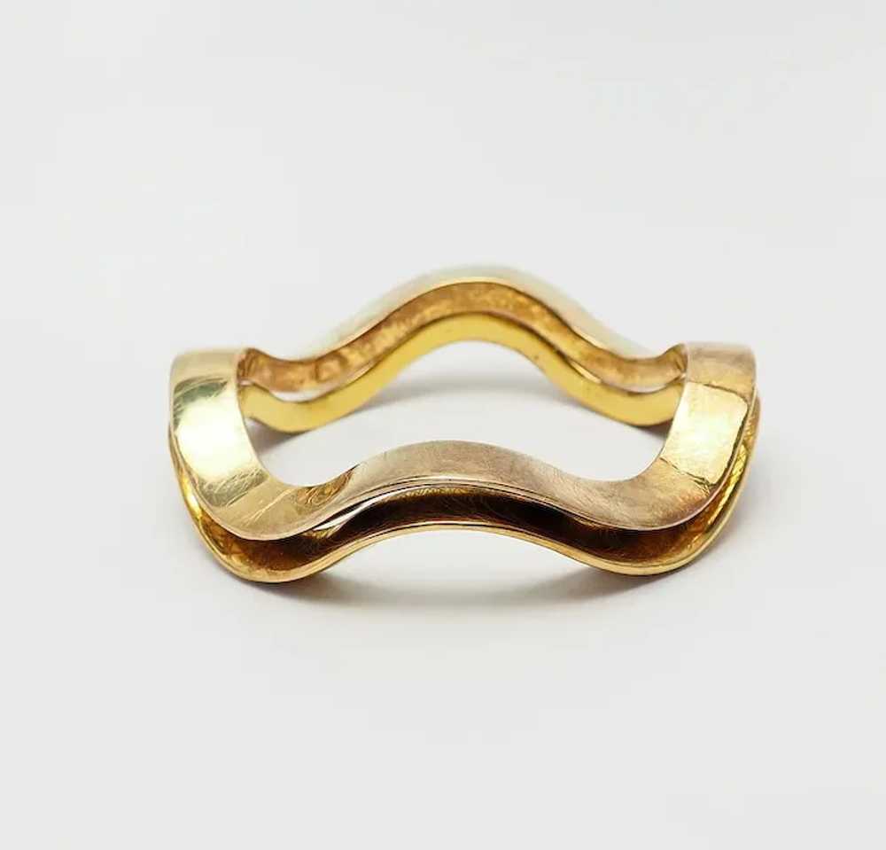 Paola Valentini 2 beautiful gilt sterling silver … - image 2